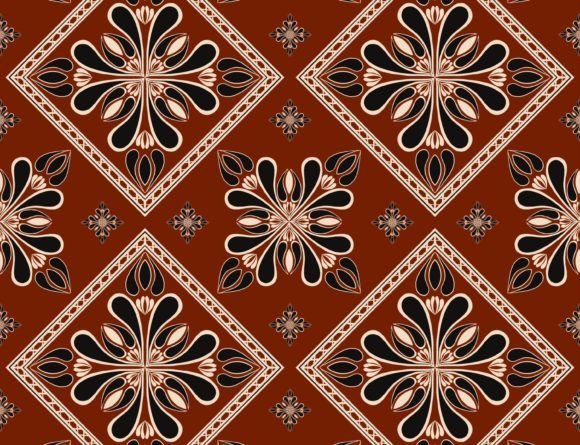 Download Ethnic Tribal Floral Geometric Pattern - Floral Collection