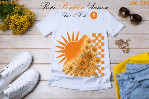 Download Oho Floral Fall Png, Pumpkin Season Png - Floral Collection