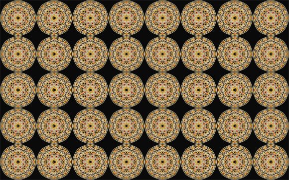 Download Mandala Floral Stripes Light Colors - Floral Collection