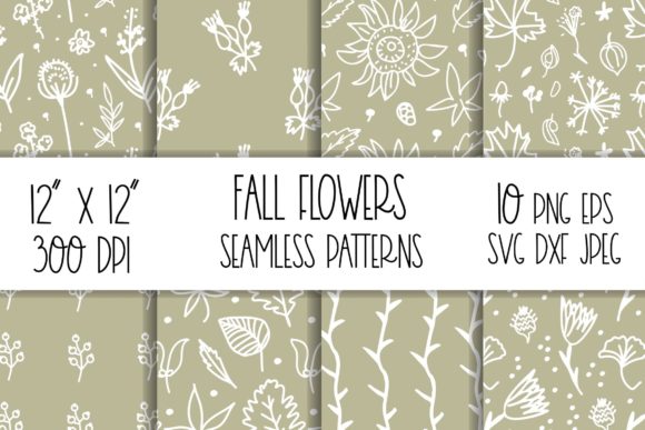 Download Sage Green Fabric with Dusty Rose Floral - Floral Collection